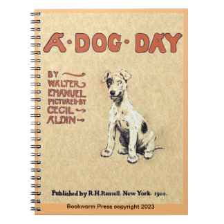 A Dog Day spiral  Notebook