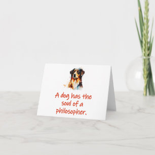 A Dog Has The Soul Card