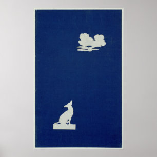 A Dog Howling at the Moon Poster