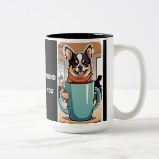 "A dog is a friend that never lets you down mug