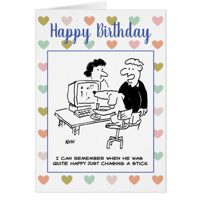 A Dog is Playing Computer Games (Front)