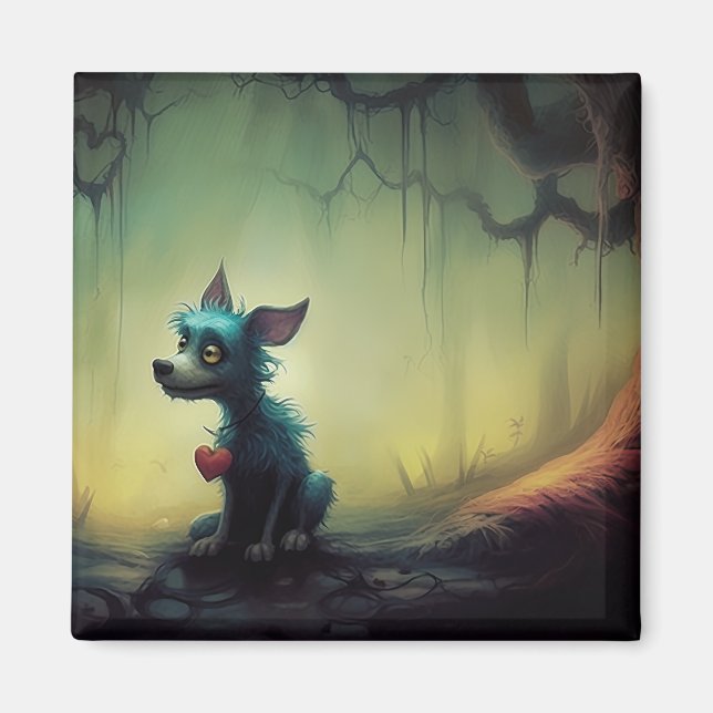 A Dog's Love Magnet (Front)