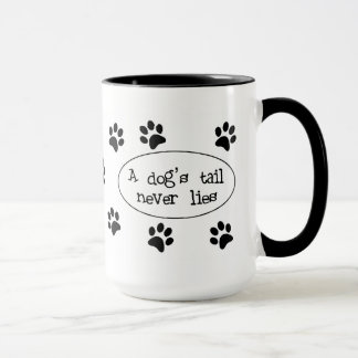 A Dog's Tail Mug