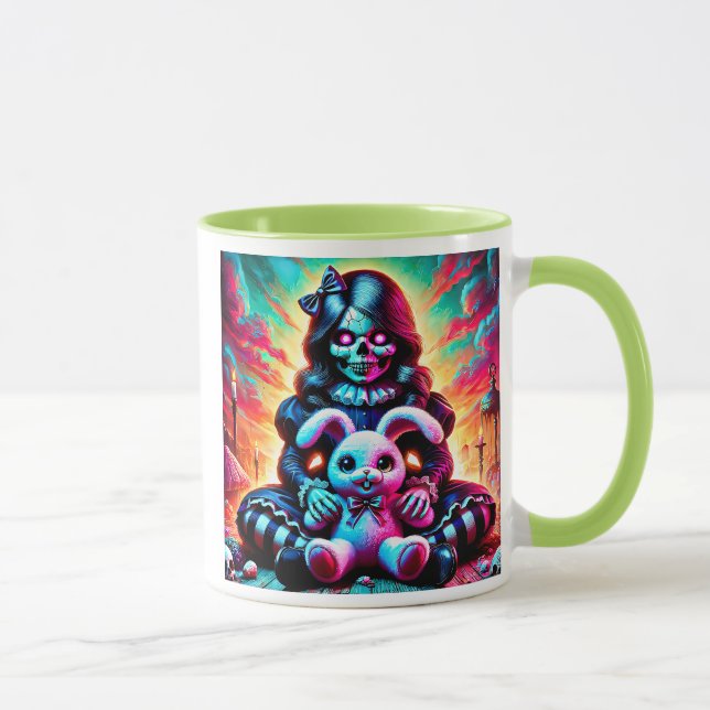 A doll of hell with his nice rabbit. mug (Right)