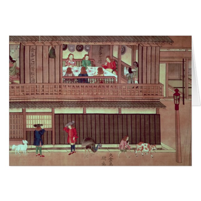 A domestic scene   of a scroll) (Front Horizontal)