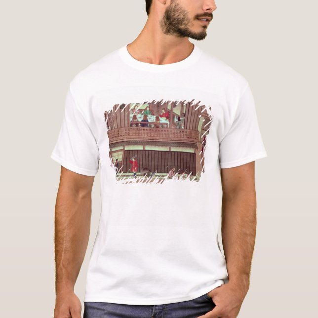 A domestic scene   of a scroll) T-Shirt (Front)