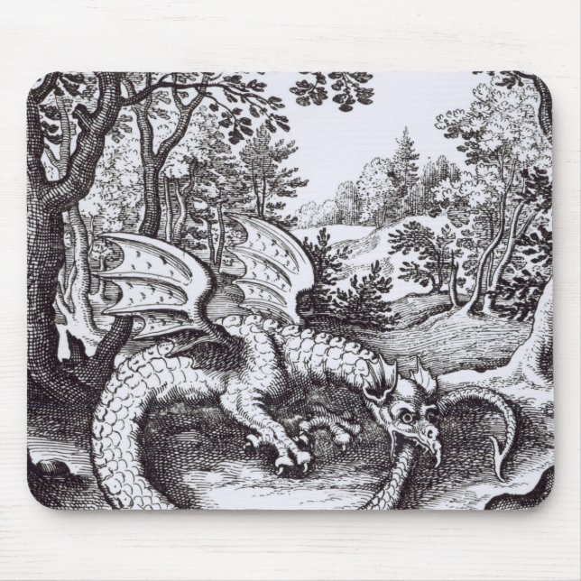A Dragon in the Forest Mouse Mat (Front)