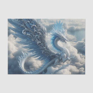 A Dragon Surrounded by Clouds  Tissue Paper