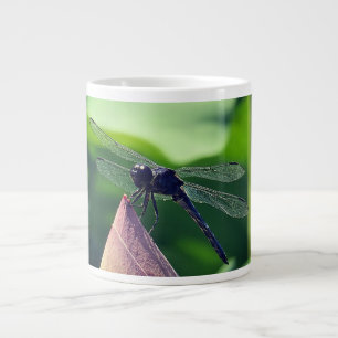 A dragonfly large coffee mug