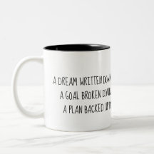 A DREAM BECOMES REALITY Inspirational Mug