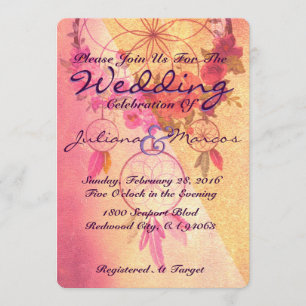 A Dream Of A Wedding Invitation