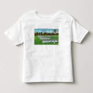 A Dress Parade, Cadet Band in the Distance Toddler T-Shirt