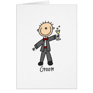 A Drink For The Groom Card