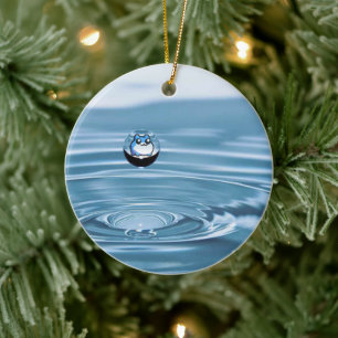A Drop of Toby Ceramic Tree Decoration