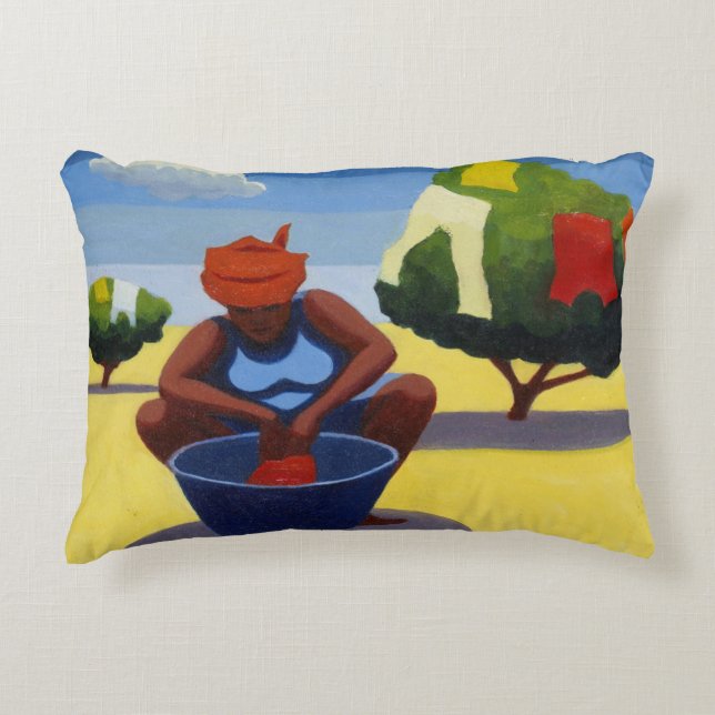 A Drying Day 2007 Decorative Cushion (Front)