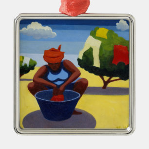 A Drying Day 2007 Metal Tree Decoration