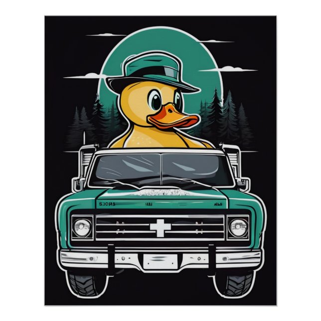 A Duck In A Truck Poster (Front)