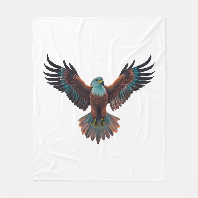 A Eagle... Fleece Blanket (Front)