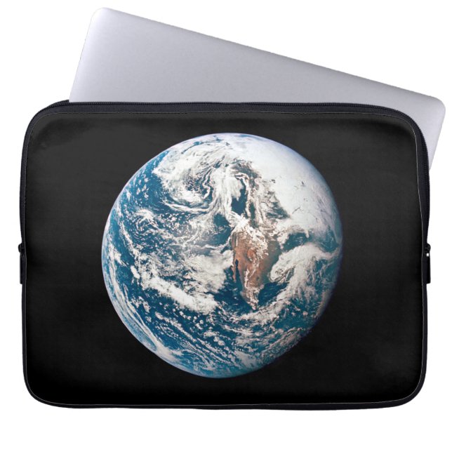 A Earth Taken From The Apollo 10 Spacecraft. Laptop Sleeve (Front)