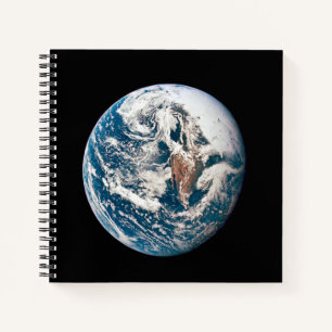 A Earth Taken From The Apollo 10 Spacecraft. Notebook