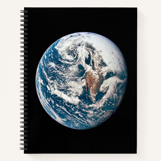 A Earth Taken From The Apollo 10 Spacecraft. Notebook (Front)