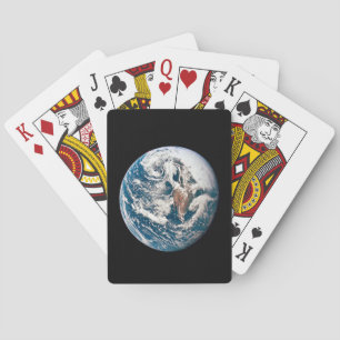 A Earth Taken From The Apollo 10 Spacecraft. Playing Cards