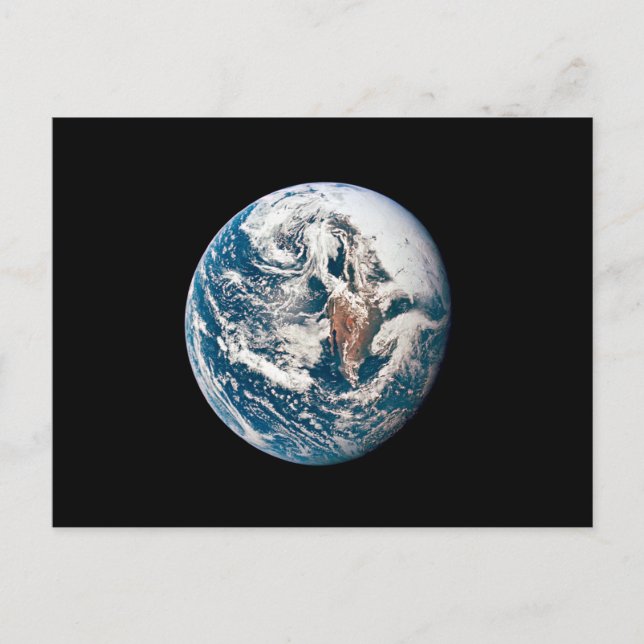 A Earth Taken From The Apollo 10 Spacecraft. Postcard (Front)