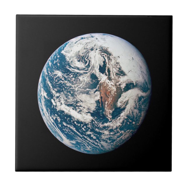 A Earth Taken From The Apollo 10 Spacecraft. Tile (Front)