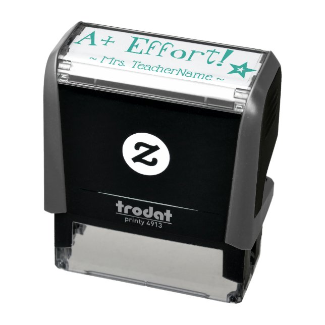 "A+ Effort!" Teacher Feedback Rubber Stamp (Product)