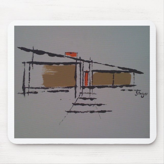 A Eichler home on a T #1 Mouse Mat (Front)