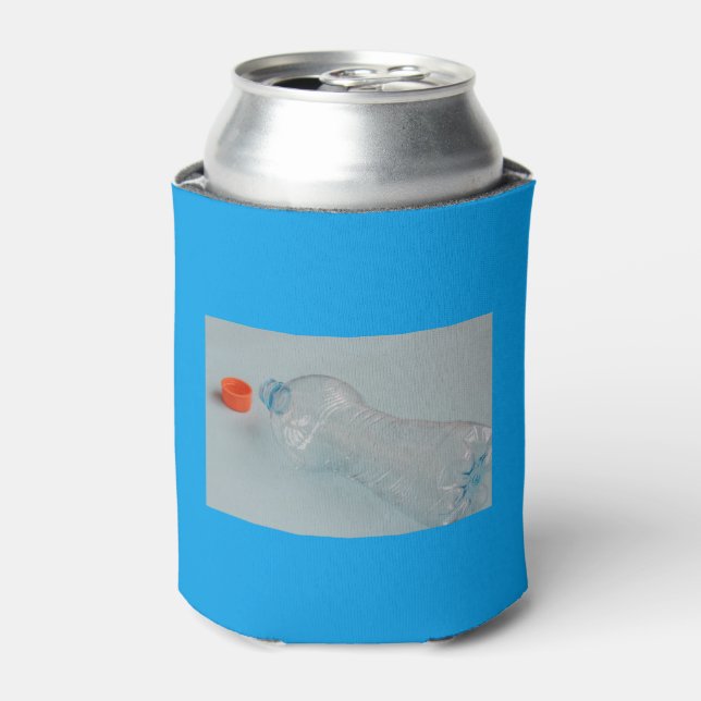 A EMPTIED BOTTLE ON CAN COOLER (Can Front)