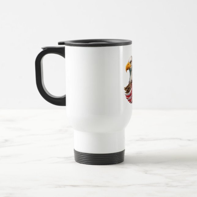 A,erican Eagle Travel Mug (Left)