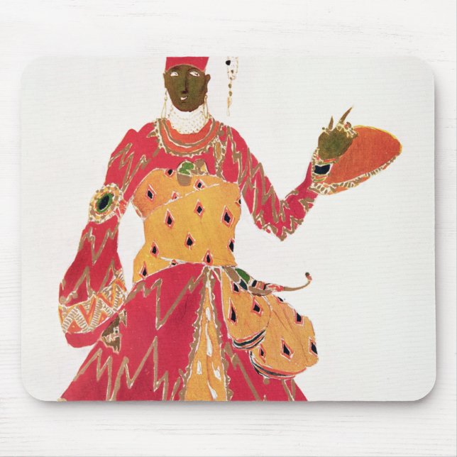 A Eunuch, from the ballet 'Scheherazade' Mouse Mat (Front)