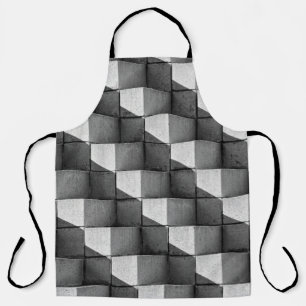 A face of the "Four Sided Pyramid" sculpture in th Apron