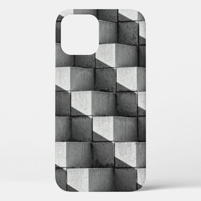 A face of the "Four Sided Pyramid" sculpture in th Case-Mate iPhone Case (Back)