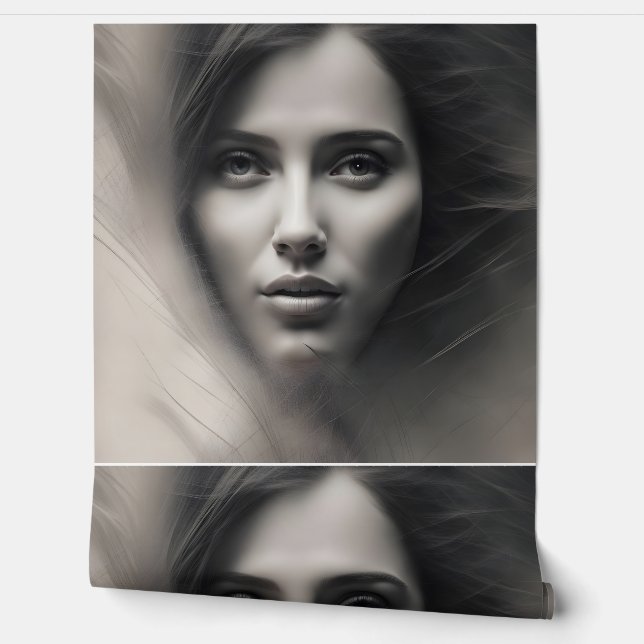 A Face Sketch Wallpaper (Unrolling)