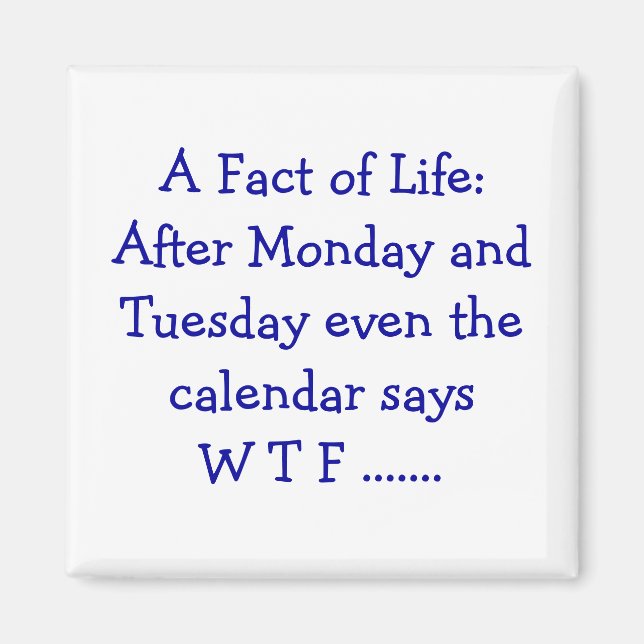 A Fact of Life - Magnet (Front)