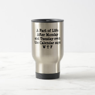 A Fact of Life Travel Mug