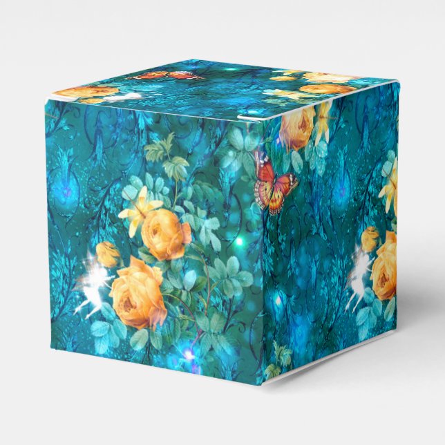 A Fairy in the Garden Series Design 11 Favour Box (Front Side)