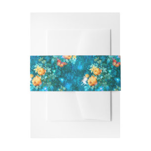 A Fairy in the Garden Series Design 11 Invitation Belly Band