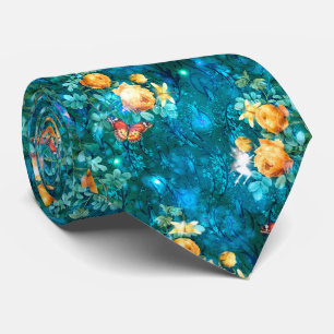 A Fairy in the Garden Series Design 11  Tie