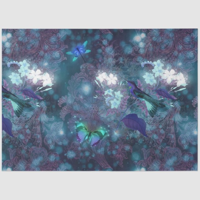 A Fairy in the Garden Series Design 17 Tissue Paper (Front)