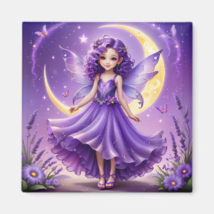 A Fairy - Purple Magnet