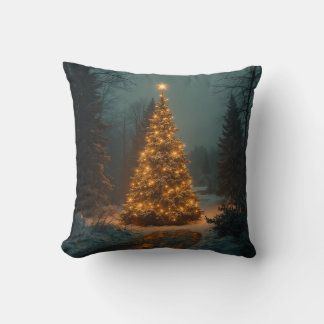 A fairy tale that brightens winter nights cushion