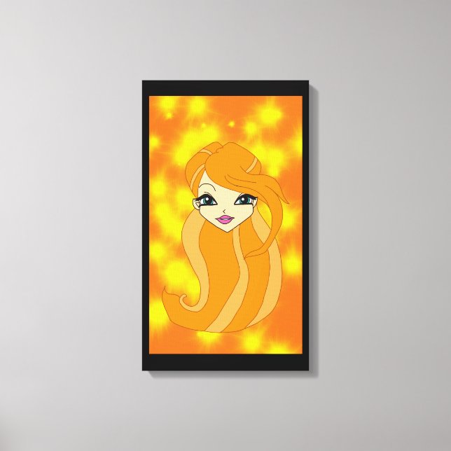 A Fairy's World Canvas Print (Front)