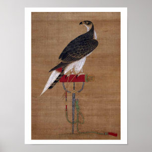 A Falcon - 16th Century Korean Scroll Poster