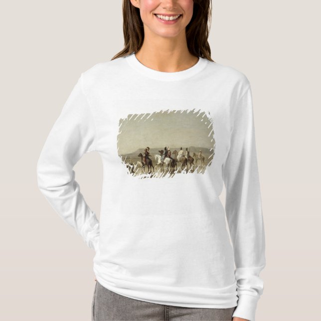 A Falcon Hunt, 1862 T-Shirt (Front)