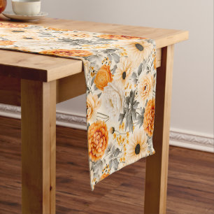 A Fall Floral Series Design 1 Short Table Runner