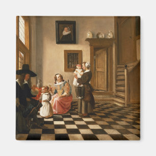 A Family in an Interior Magnet