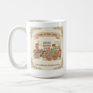 A Family Of Food Lovers Coffee Mug